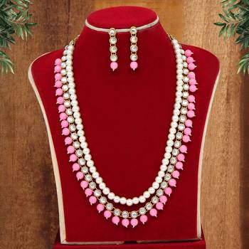 Pink necklace-sets 1