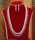 Pink necklace-sets