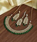 Green necklace-sets