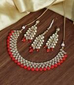 Orange necklace-sets