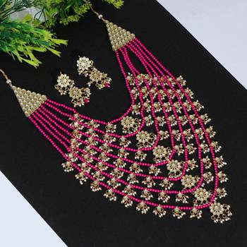 Pink necklace-sets 2