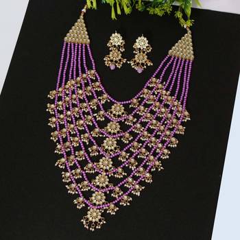 Purple necklace-sets 1