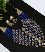 Blue necklace-sets