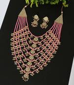 Pink necklace-sets