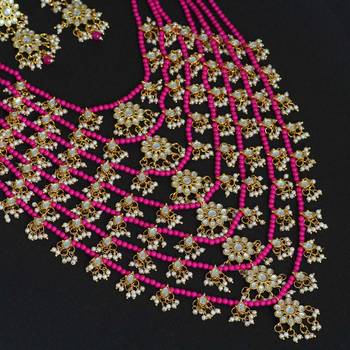 Pink necklace-sets 3