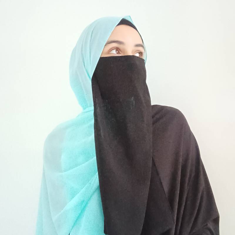 Four Multicolor Kashibo Niqab Combos