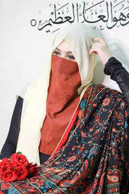 5 Pcs Half Niqab-Nose Piece Combo 6
