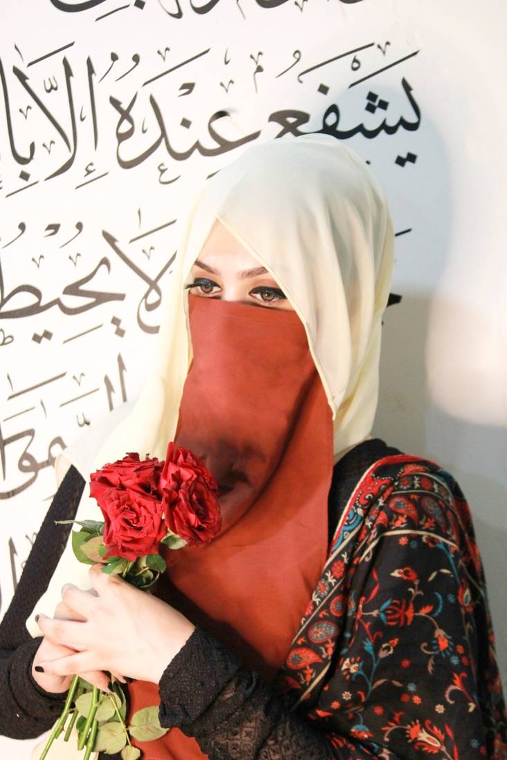 5 Pcs Half Niqab-Nose Piece Combo