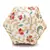 Lotus Cream & Multi Faux Silk Floral Embroidered Potli