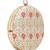 Gala Beige & Multi Faux Silk Ethnic Motifs Embroidered Round Clutch