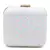 Vista White & Multi Faux Silk Floral Embroidered Square Clutch