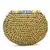 Mosiac Golden & Multi Metal Clutch with Stone Work