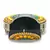 Mosiac Golden & Multi Metal Clutch with Stone Work
