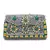 Mosiac Silver & Multi Metal Clutch with Stone Work