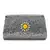 Mosiac Silver & Multi Metal Clutch with Stone Work
