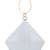 Trey Silver & Gold Art Silk Shimmer Self Design Clutch