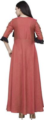 Party Wear Designer Long Kurti Gown Ethnic KE_102 2