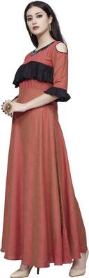 Party Wear Designer Long Kurti Gown Ethnic KE_102 3
