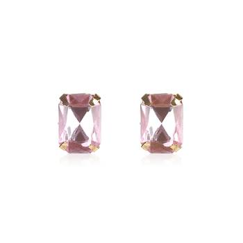 Pink Stylish Big Stone Choker Necklace With Finger Ring ,Earrings & Bracelet for Party Wear 4