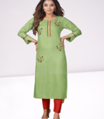 Festive wear Handwork women kurti KE_FARZEEN_Pista