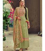 Sea Green Georgette Party Wear Salwar Kameez