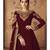Dark Maroon Georgette Anarkali Salwar Kameez