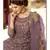 Lavender Net Party Wear Salwar Kameez
