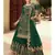Green Net Party Wear Salwar Kameez