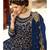 Royal Blue Net Party Wear Salwar Kameez