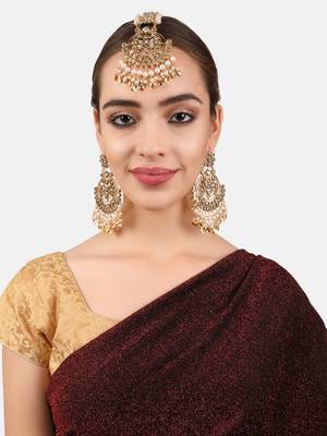 Gold pearl jewellery 1