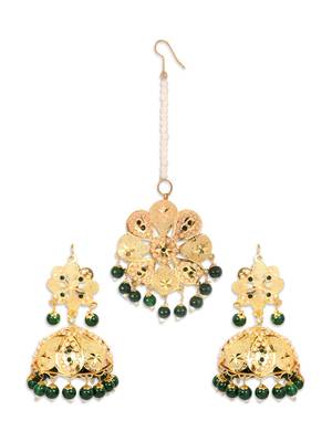 Green pearl jewellery 2