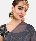 Gold pearl jewellery