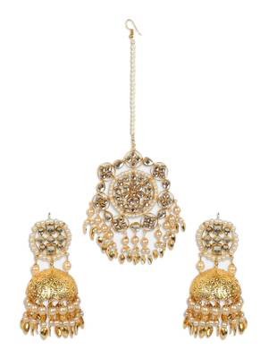 Gold pearl jewellery 2