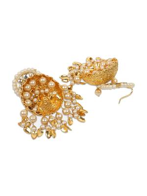 Gold pearl jewellery 3