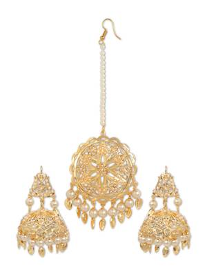 Gold pearl jewellery 2