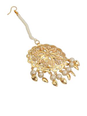 Gold pearl jewellery 3
