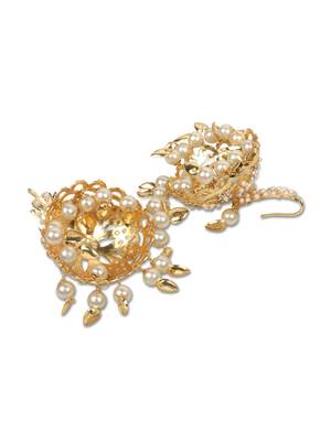 Gold pearl jewellery 4