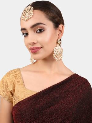 Gold pearl jewellery 1