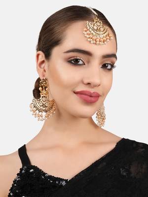 Gold pearl jewellery 1