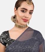 Gold pearl jewellery