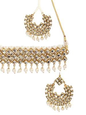 Gold pearl jewellery 4