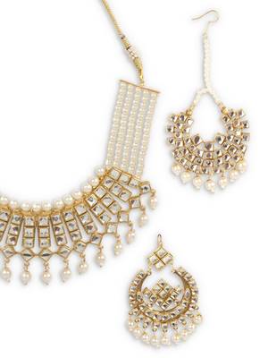 Gold pearl jewellery 4