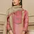 Pink digital print cotton silk salwar