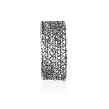 Antique Oxidised Silver Plated Traditional Bangle Set Jewellery for Women & Girls 2