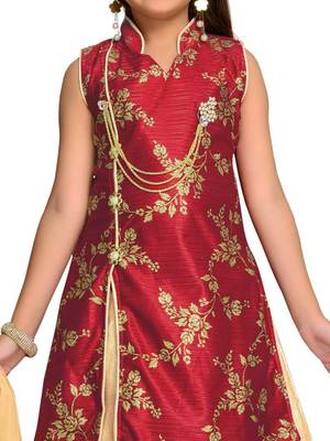 kbkidswear girls party wear lahnga choli with dupatta set 4