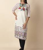 Pihu Cotton Women's Embroidery Ethnic Patterned Designed Kurti