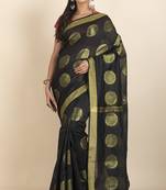 Aarna Handloom Cotton Silk Chakra Printed Saree