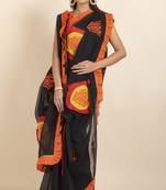 Ranimaa Retro Bengal Style Noiel Applique Work Saree