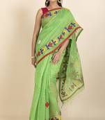 Darika Noiel Applique Embroidery Saree