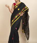 Darika Noiel Applique Embroidery Saree